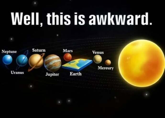 Flat earthers are pretty retarded