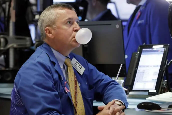 Is the US stock market bubble about to burst?