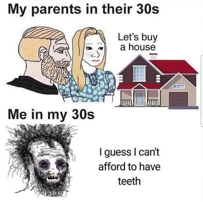 Is the new generation luckier than the old generation?