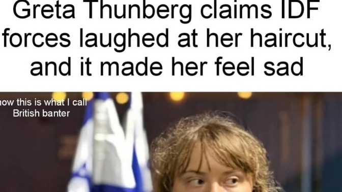 What should be done to help Greta suffering in Israel?