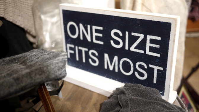 How do you feel about one size fits most women's clothing?