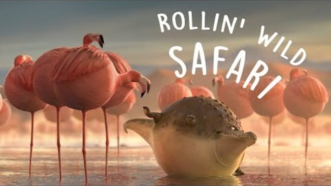 Wouldn't it be a strange reality to live in if animals were round?