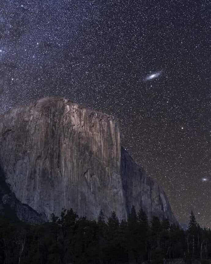 El Capitan and Andromeda.