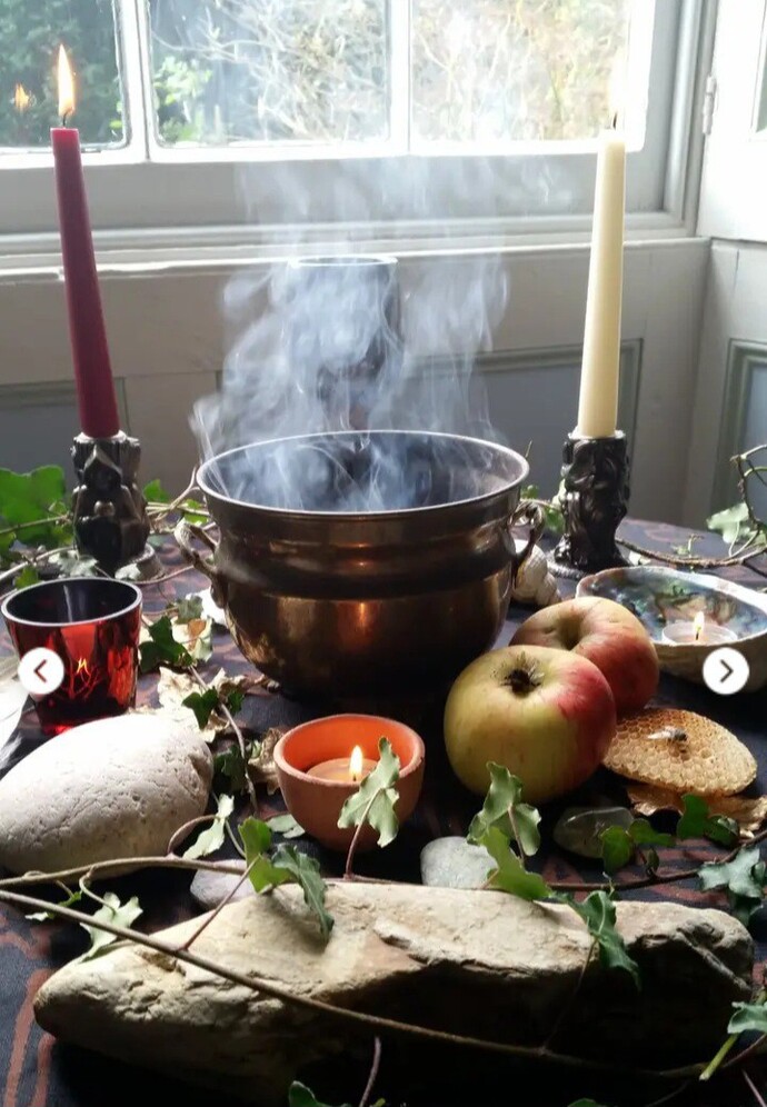 Should children leave out food for ghosts on Halloween?