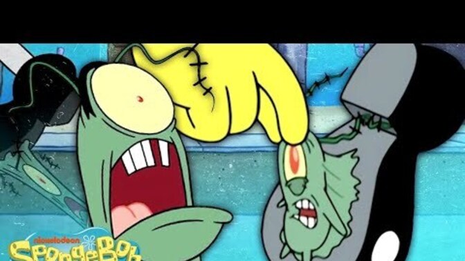 Would you like being a SpongeBob character who stepped on plankton?