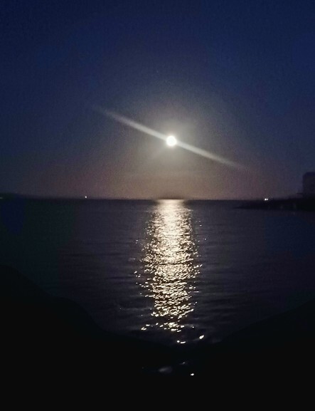 Are you enjoying tonights full moon?