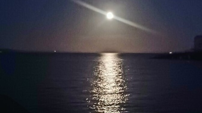 Are you enjoying tonight's full moon?