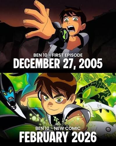 What do you think about the NEW Ben 10 comic were getting in February?