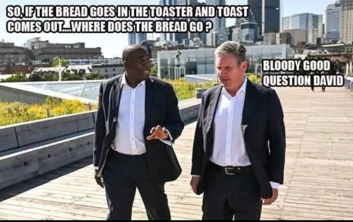 When does bread become toast?