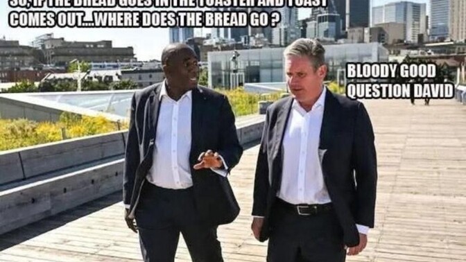 When does bread become toast?