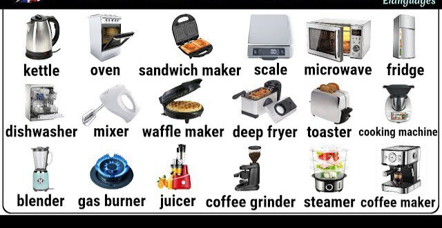 What common kitchen appliances dont you have?