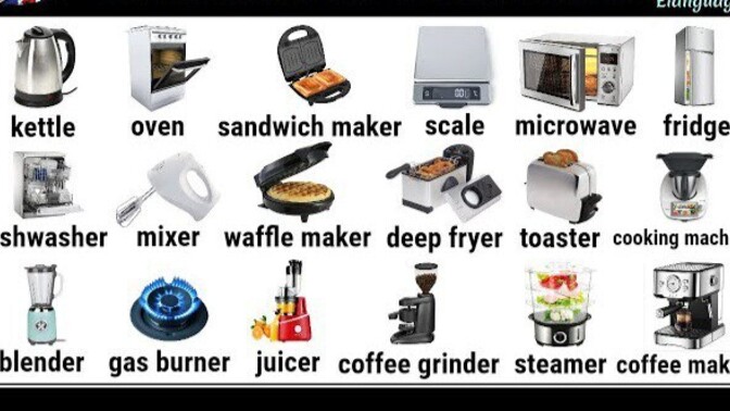 What common kitchen appliances don't you have?