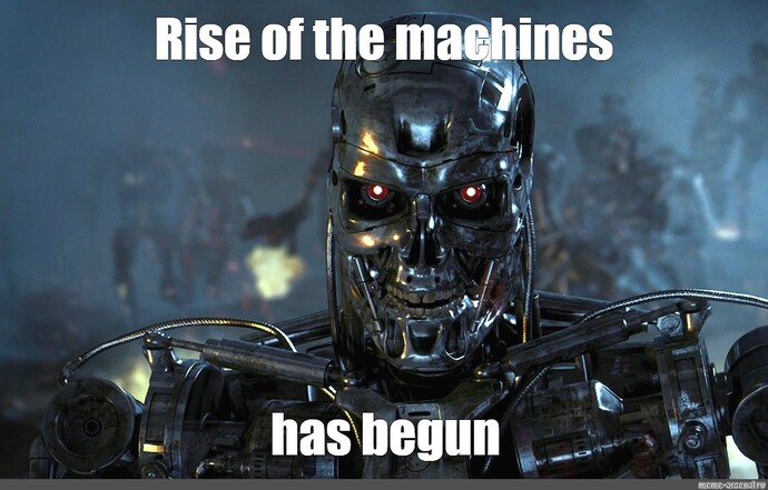 Where will YOU be when the machines take over?