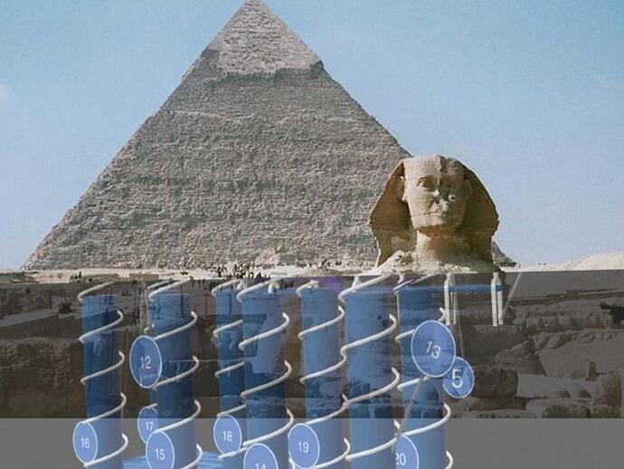 Do you think what they found under the pyramids earlier this year is true?