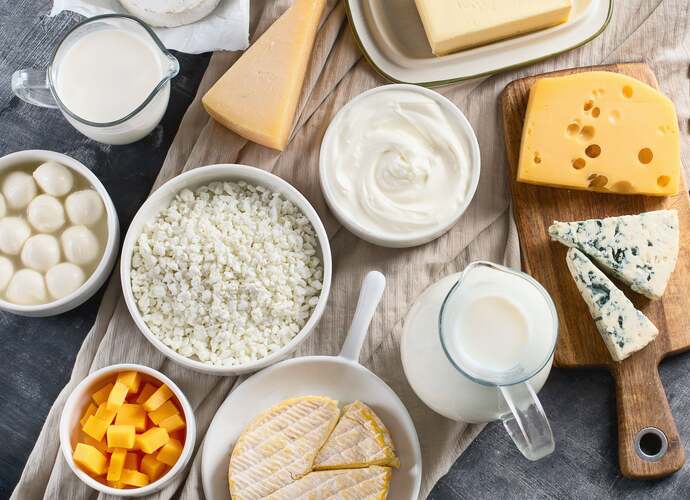 Besides milk, what other dairy products you like very much?
