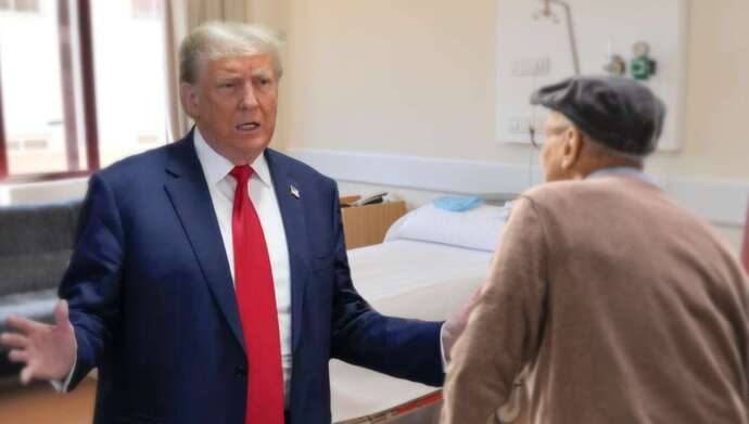 Trump Preps For Debate Against Biden By Going to Nursing Home And Arguing With Dementia Patients. 🤣🤣🤣 Did this headline nail it or miss the mark?
