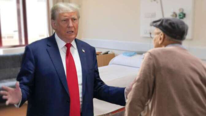 Trump Preps For Debate Against Biden By Going to Nursing Home And Arguing With Dementia Patients. 🤣🤣🤣 Did this headline nail it or miss the mark?