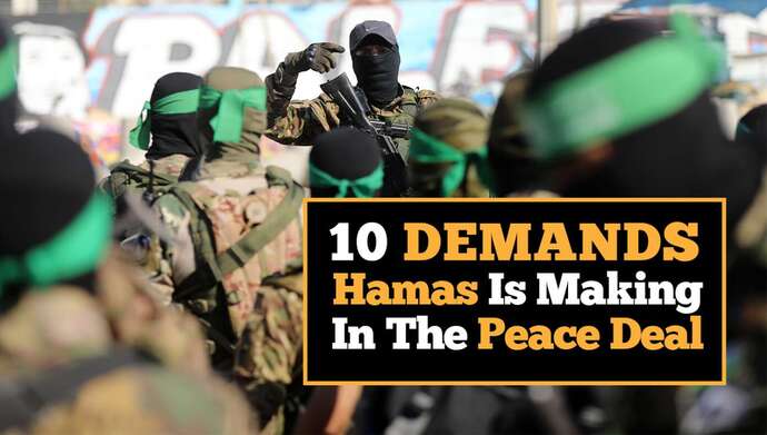 10 Demands Hamas Is Making In The Peace Deal: Sounds Like Things They Would Demand, But What Are The Heck Are The Goats For?