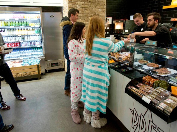 Do you ever go shopping in your nightwear?