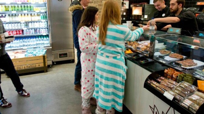 Do you ever go shopping in your nightwear?