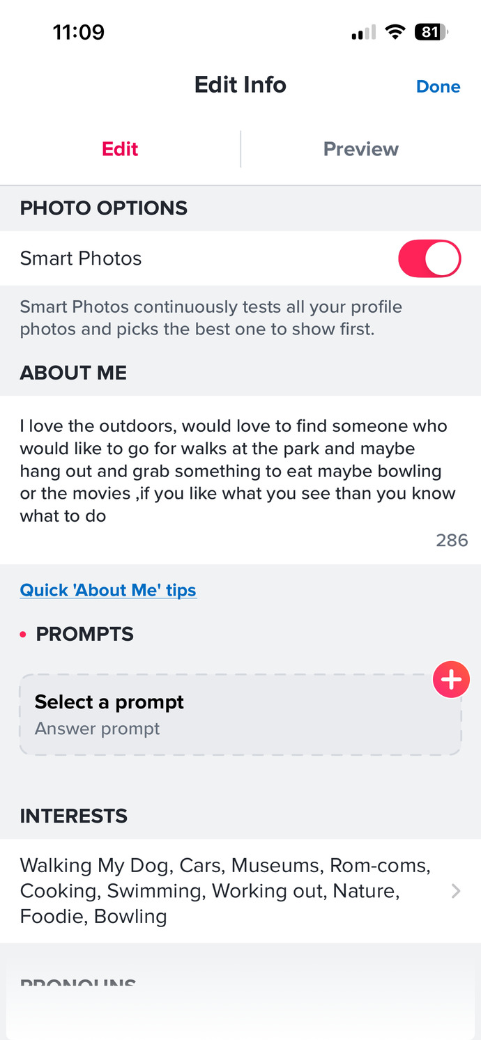 Im back on Tinder and I dont have any real matches... what should I do?
