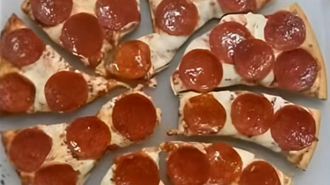 Do you CAREFULLY CUT your PEPPERONI PIZZA?