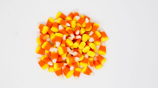 Whys is CANDY CORN most popular in the US middle-of-the-country states?