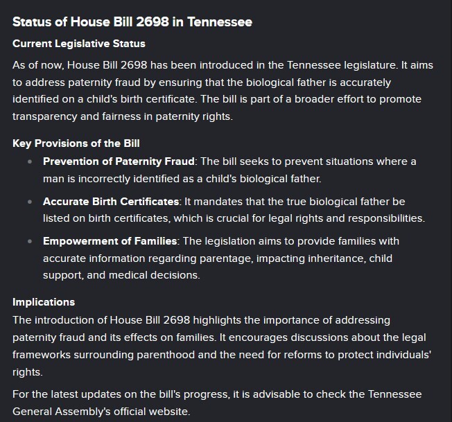 Do you support HB2098 in TN?