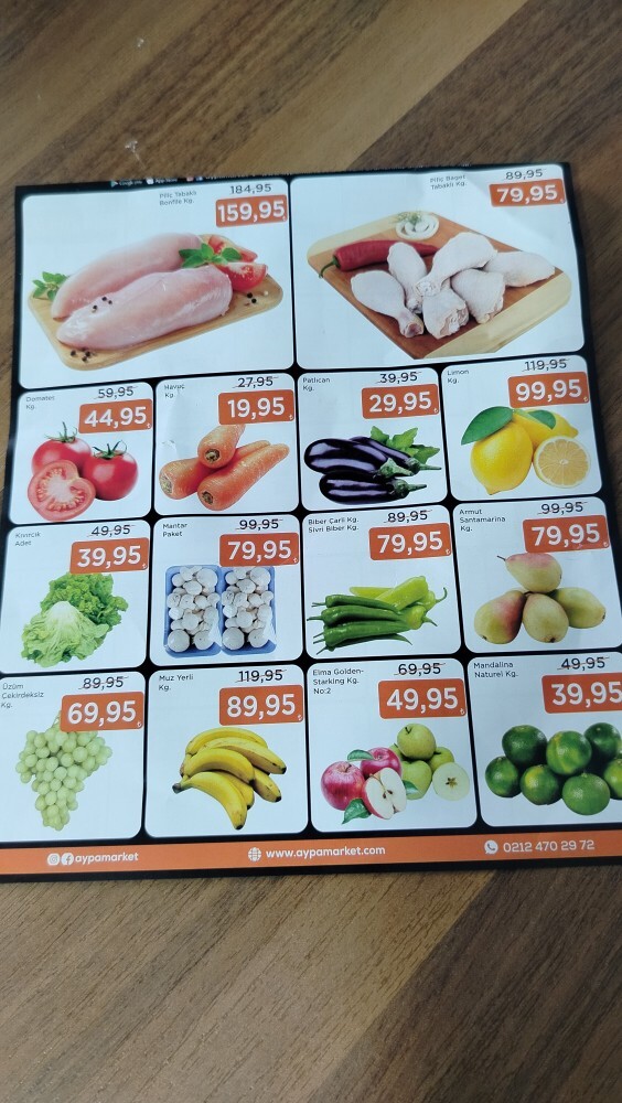 Im going to the market, what should I buy for you?