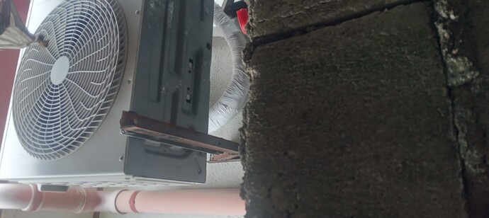 My rude neighbor just put the centralized AC near my sisters window?