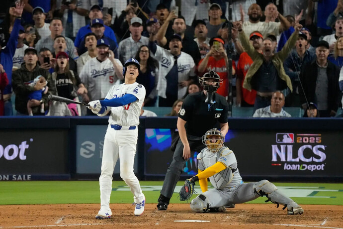 I'm sorry, who said the Dodgers were going to win the World Series back in March?