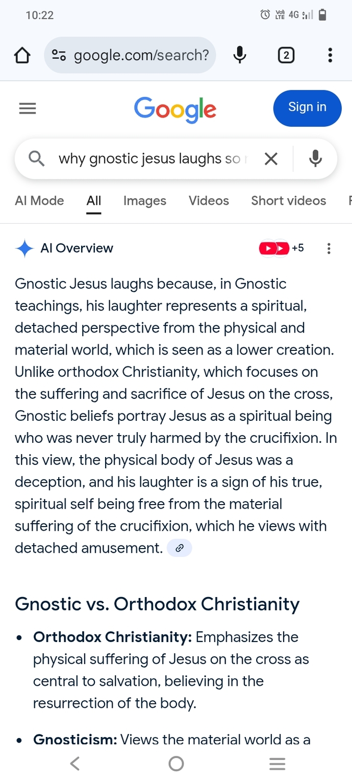 In Gnostic writings, why was Jesus given more character, everything from laughing through to suggestive deviant jokes?
