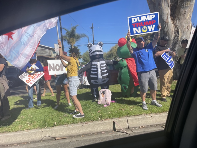 What are your thoughts on all these “violent” (😂) No Kings protests?