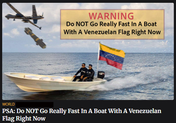 What did Venezuela think was going to happen when they are murdering hundreds of thousands of Americans with poison drugs on President Trumps watch?