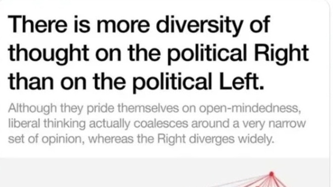 Is anyone else not surprised that there is more diversity of thought with republicans politically than there is with Democrats?