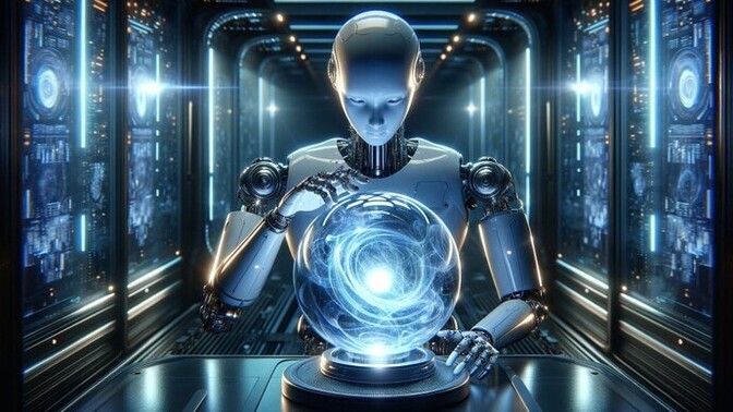 In your opinion, how many years will it take for general artificial intelligence to emerge, and does that scare you?