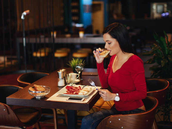 How do you feel about eating out alone?