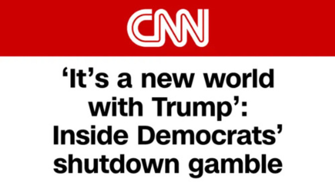If President Trump is a "King" how come the Democrats were able to shut the government down?