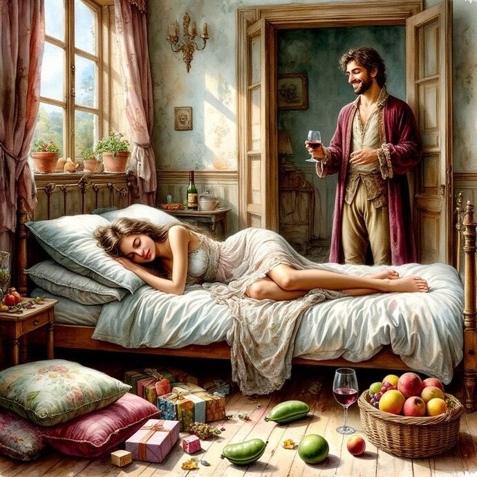 I were with you now, what clothes would I see you wearing?