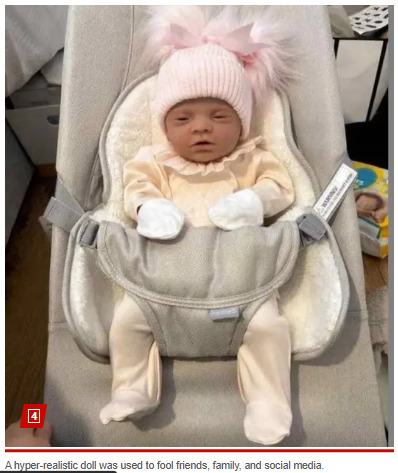 😮😮😮 A woman faked being pregnant and having a baby posting the entire fake story in social media. Is this funny, sad, sick or something else?
