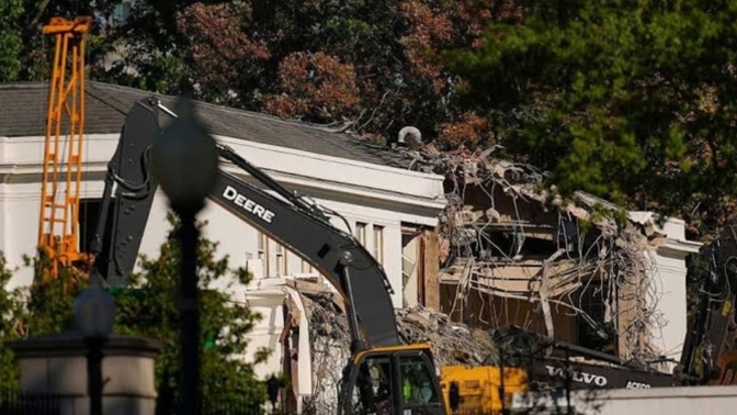 How much is it going to cost to demolish trump's stupid ballroom when his term ends?