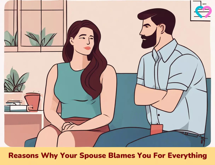 Does your partner always blame you?