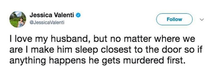 Couples, which one of you sleeps closer to the bedroom door?