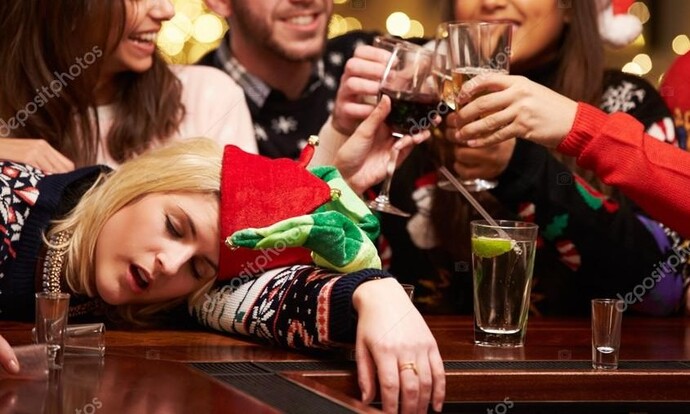 Actual simulation of Random at Christmas time.