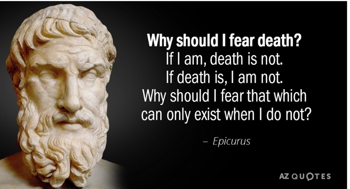 Does the thought of death scare you?