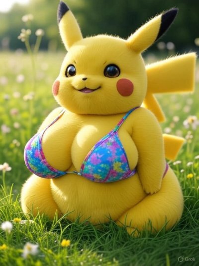 What would you say if you saw Pikachu like this in the Pokémon games?
