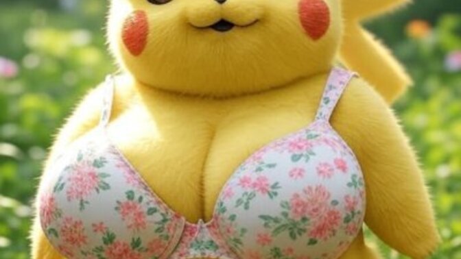 What would you say if you saw Pikachu like this in the Pokémon games?