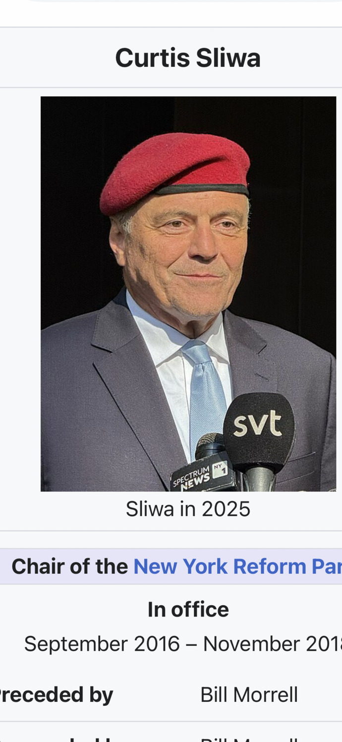 Will Curtis Sliwa win the New York City Mayoral race?