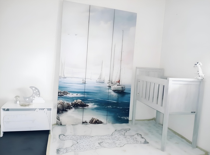 Nursery progress so far 💙?