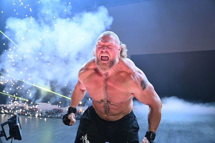 Is Brock Lesnar the only one who still makes WWE exciting and makes people tune in to where the company is today?